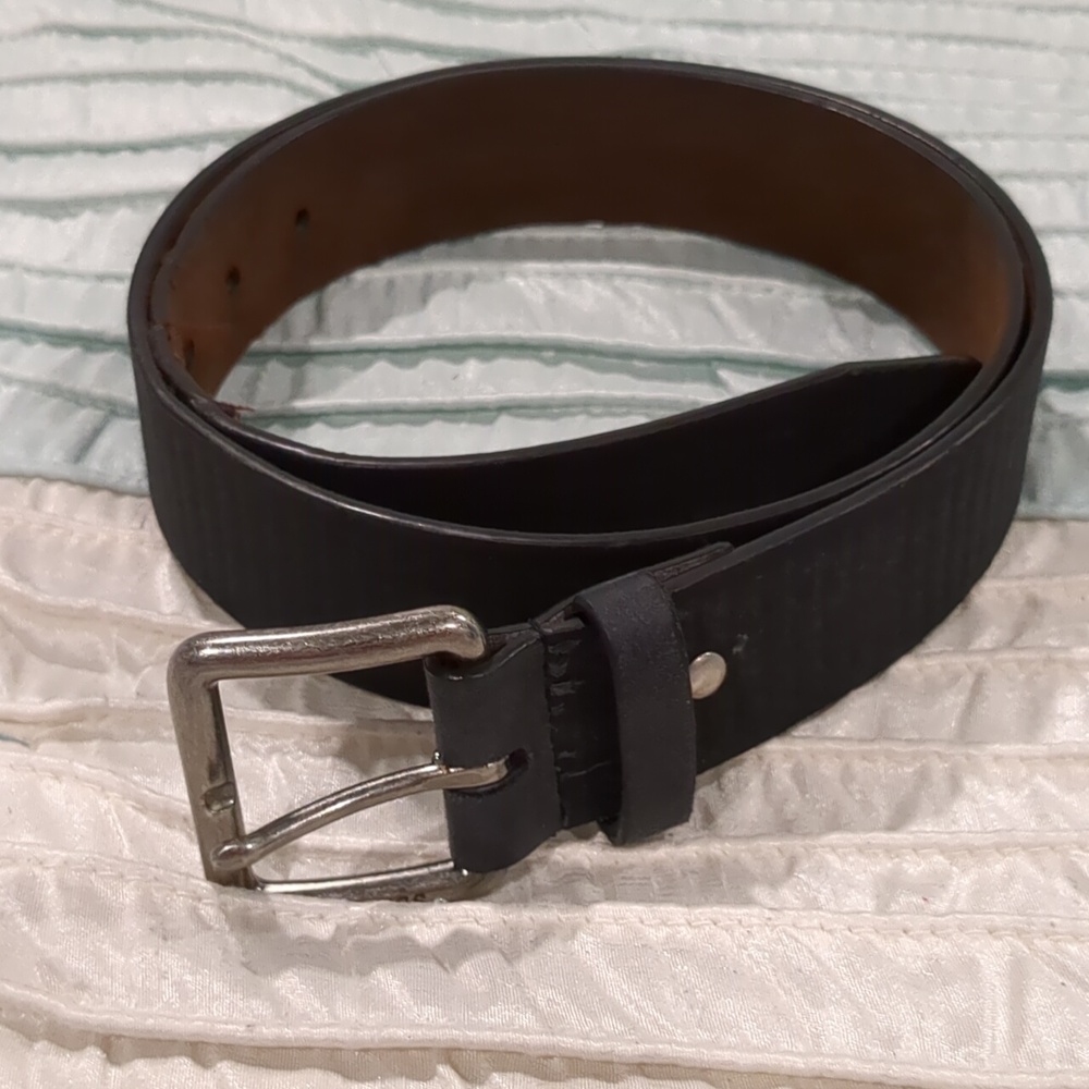 Guess belt navy blue